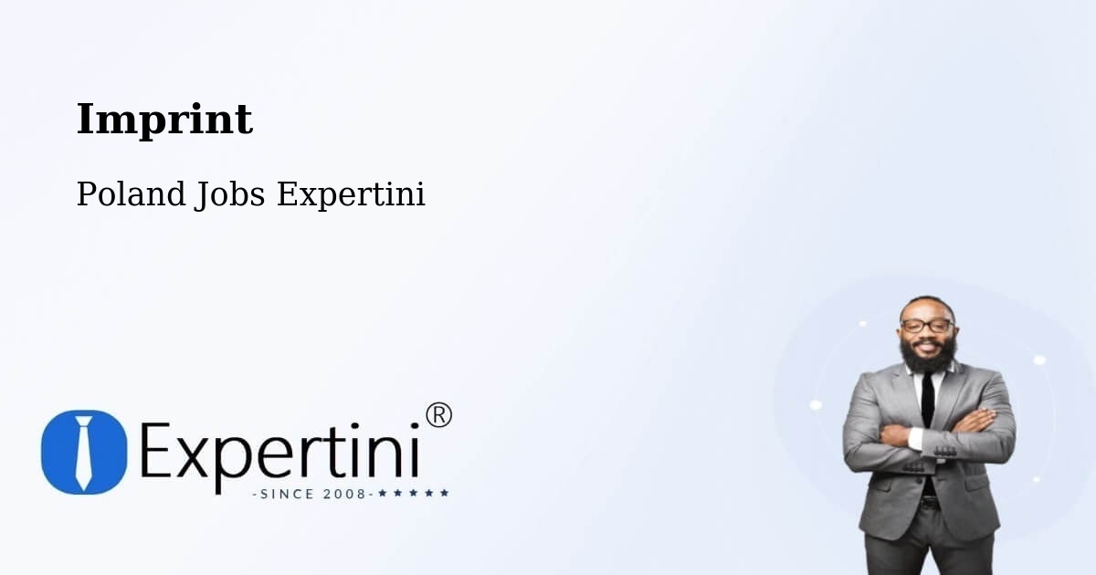 Imprint – Tuszyn - Poland Jobs Expertini